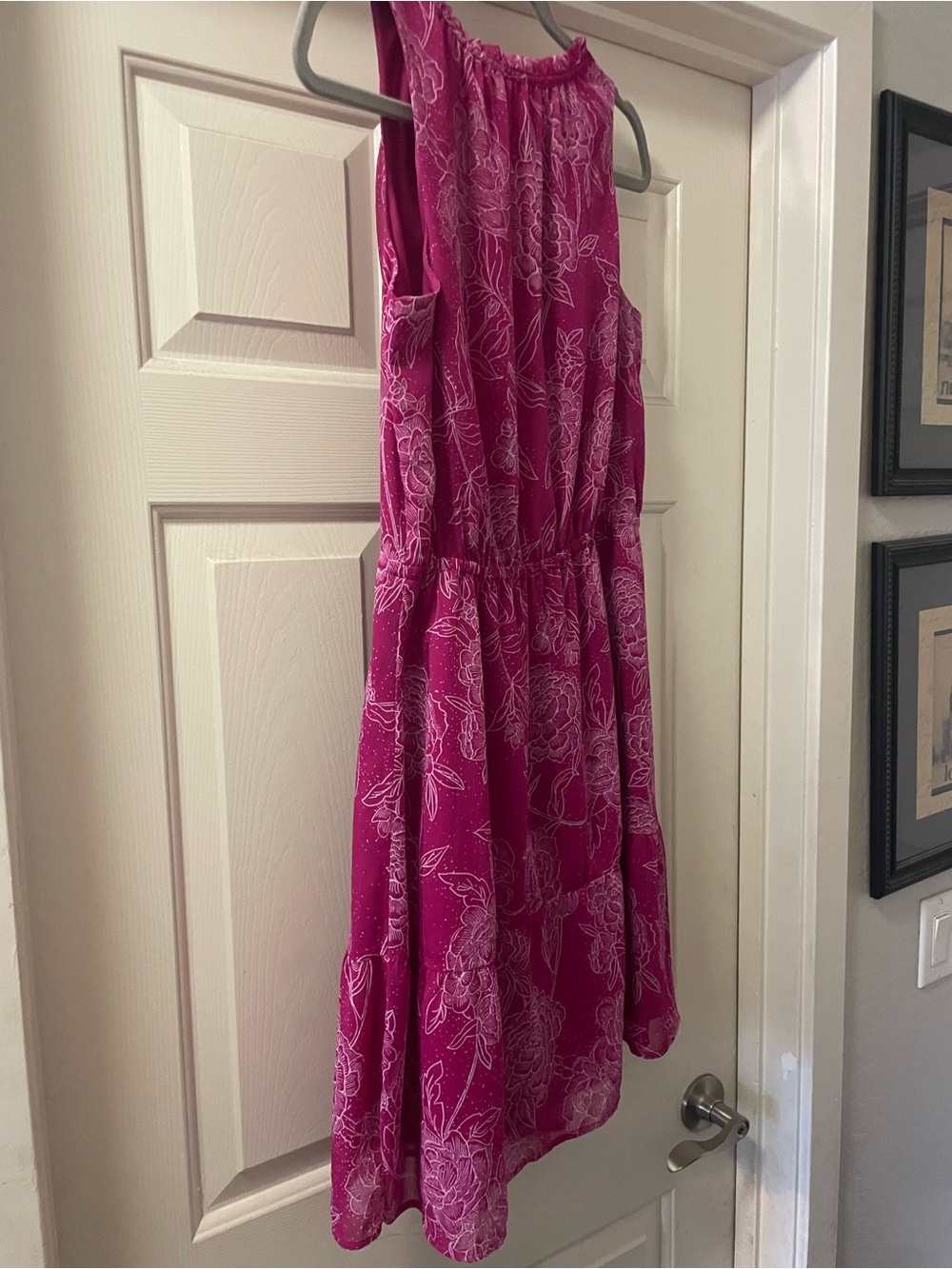 Merona Fuchsia Sleeveless Dress
